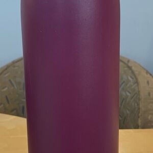 Purple Stainless Steel Water Bottle with Bluetooth